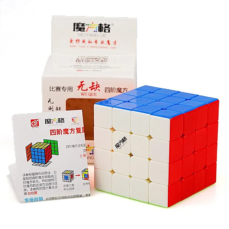 Qiyi mofangge Wuque 4x4x4 скоростной куб MOFANGE 4x4 головоломка волшебный куб qiyi wuque 62 мм 4x4 Головоломка Куб класс обучающие игрушки