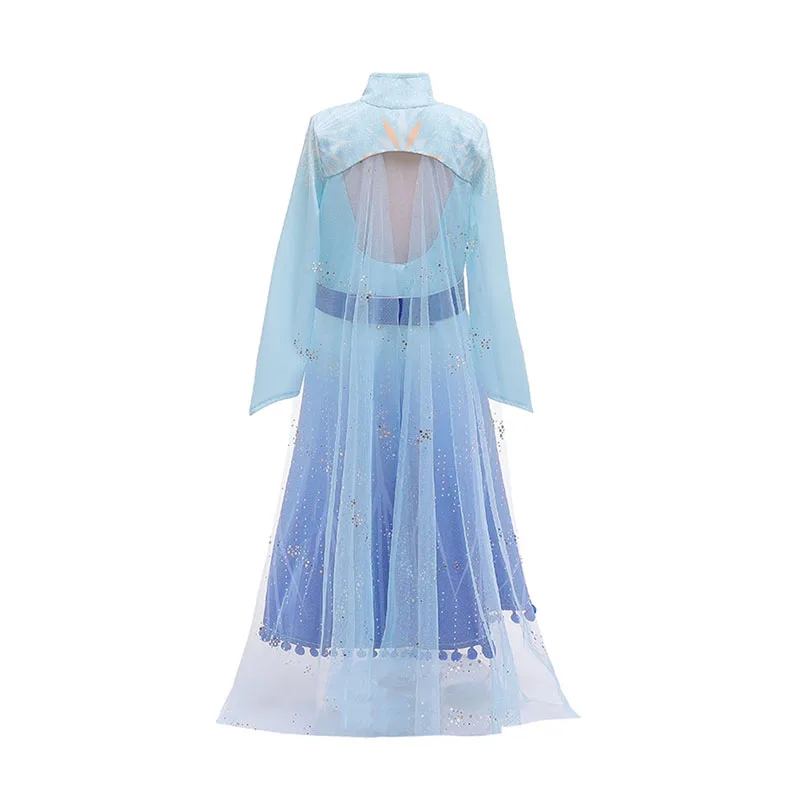 Одежда для девочек Aisa костюм «платье принцессы», новинка, для детей от 4 до 12 лет, Хэллоуин, Рождество, г., горячая Распродажа, качественная одежда