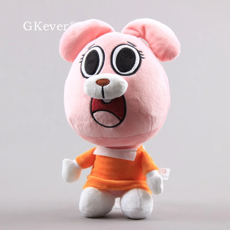3 шт./набор, 26 см, мультяшный аниме, удивительный мир, Peluche, плюшевые игрушки, Kawaii, кот, кролик, мягкие животные, куклы, для женщин, детей, подарок на день рождения