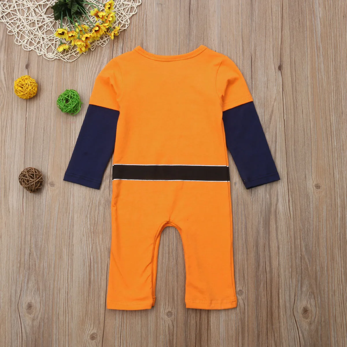 Драконий жемчуг для маленьких мальчиков и девочек, кунг-фу Гоку, цельные комбинезоны детские одежда