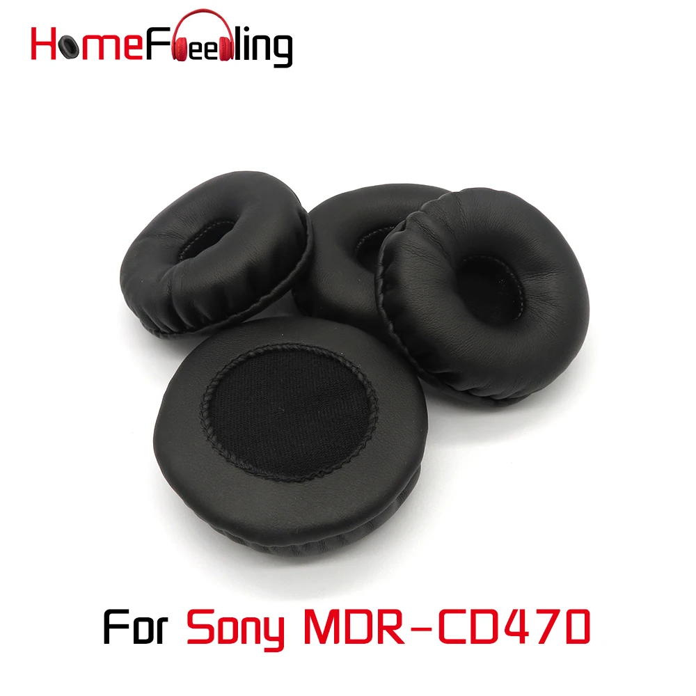

Homefeeling Ear Pads For Sony MDR-CD470 MDR CD470 Earpads Round Universal Leahter Repalcement Parts Ear Cushions
