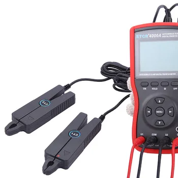 Цифровой 3 фазный измеритель мощности ETCR4000A напряжения частоты анализатор