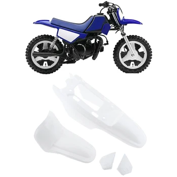 

Motorcycle Front & Rear Fender Mudguards Fairing Kit Accessories for Yamaha PW50 PY 50