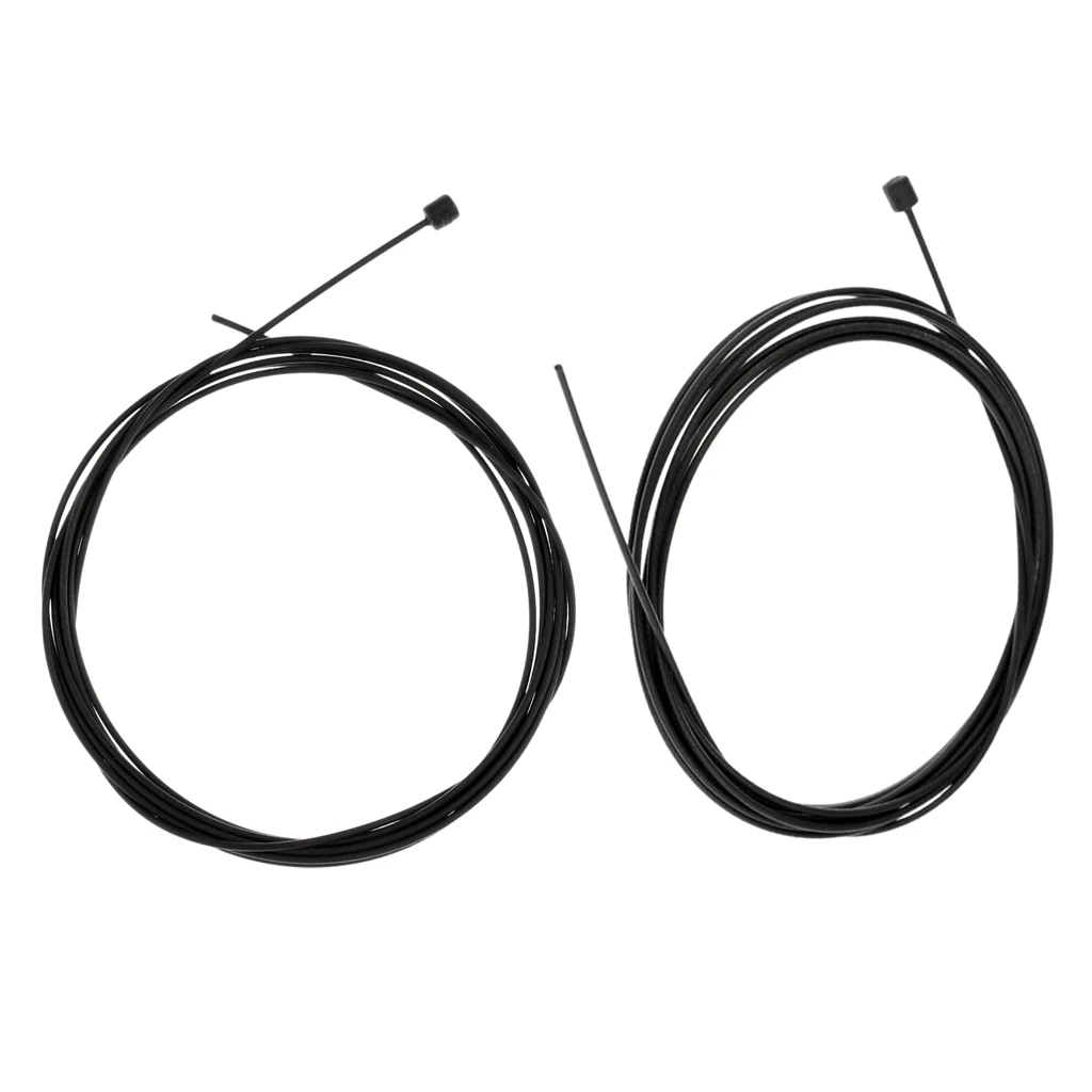 

2Pcs MTB Road Bike Stainless Steel Derailleur Shifter Shift Cable Inner Wire, Smooth running