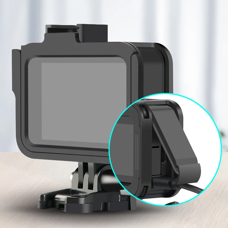 Алюминиевый сплав стандартная защитная рамка чехол для GoPro Hero 8 Черная Спортивная Экшн-камера база Go Pro Hero8 аксессуары