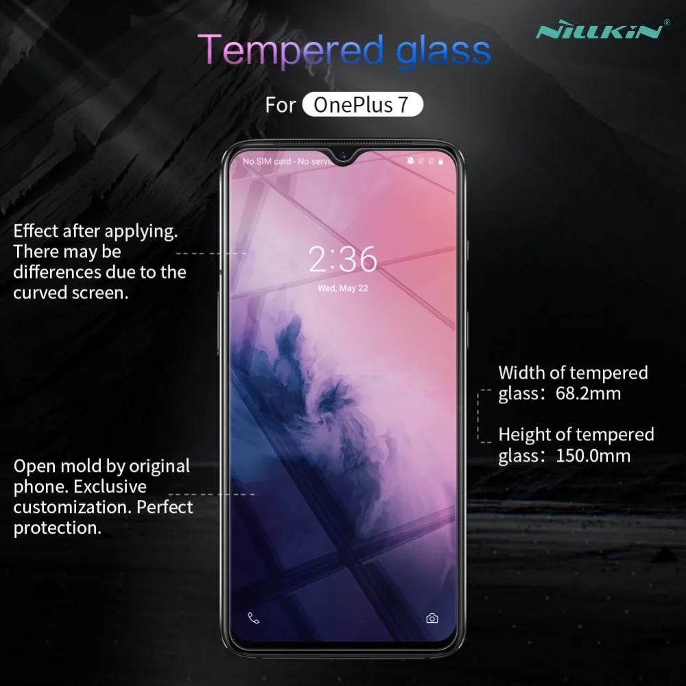 Для ONE Plus 7 oneplus 7 закаленное стекло Nillkin H+ PRO защита экрана из закаленного стекла для oneplus 7 one plus 7 закаленное стекло