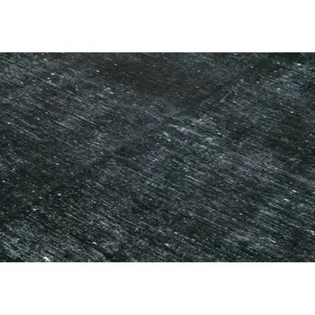 

292x394 Cm Black Handmade Overdyed Large Area Rug-10x13 Ft