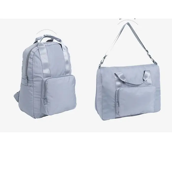 Fitness Sport Waterproof Bag Lightweight Short-distance Casual Square Workout Travel Solid Zipper Bag Workout