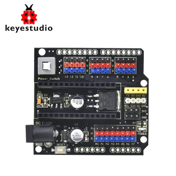 

2020 NEW! Keyestudio NANO Shield with DC port for Arduino Nano3.0
