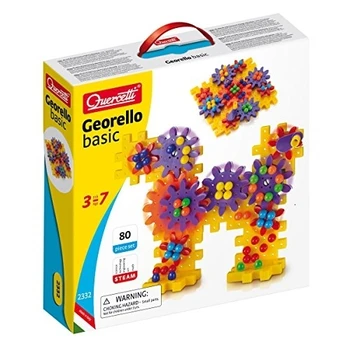

Quercetti- Georello Basic Mechanics Gioco di Costruzione, Multicolore, 2332