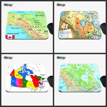 

Mairuige Art Map Pattern Professional Printing Custom Laptop Fashion Non-slip Rubber Rectangular Gaming Mouse Pad