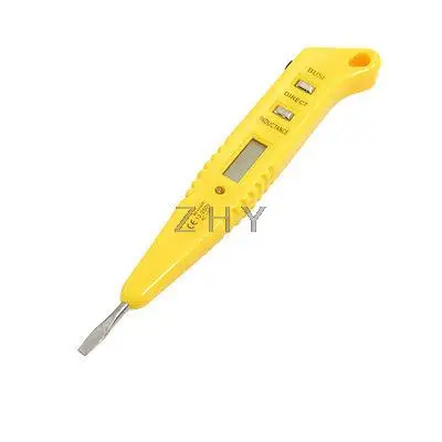 

AC DC 12-250V Voltage Lighting Lamp Detector Tester Electroprobe Yellow