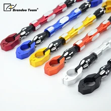 Руль мотоцикла сплав алюминиевый Скоба Регулируемая перекладина Модифицированная усиленная ручка бар зажим балансировочные ручки поперечный луч