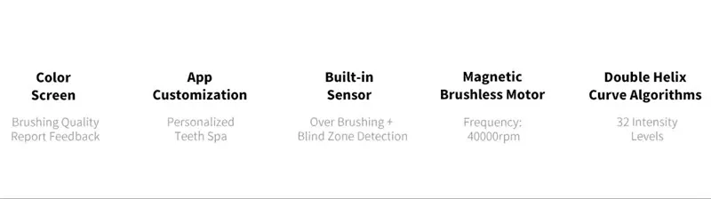 Oclean X умная электрическая зубная щетка цветной экран сенсорный Водонепроницаемый взрослый автоматический USB подзаряжаемая зубная щетка новое обновление