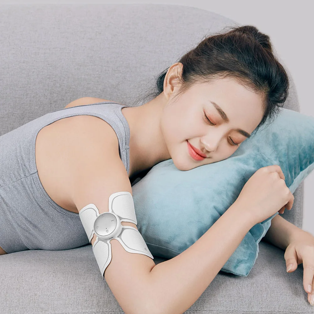 Xiaomi Mijia Leravan LF H105 четыре колеса массаж Волшебная наклейка Электрический массажер электрический стимулятор тело расслабляющий мышцы