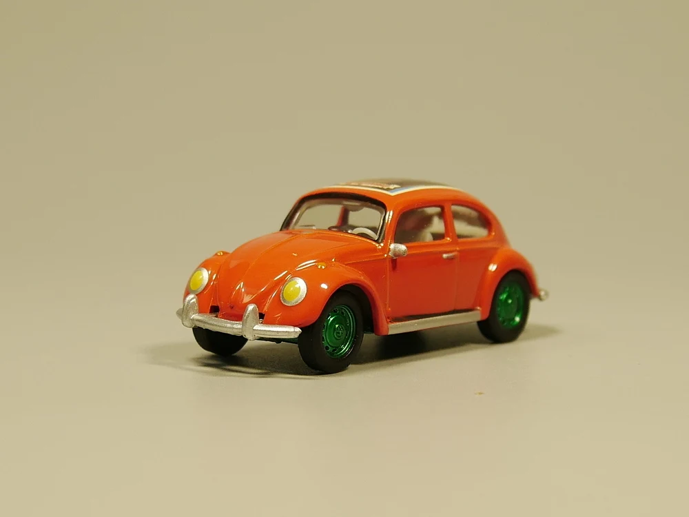 Greenlight 1:64 Volkswagen классическая модель автомобилей Beetile с литым под давлением