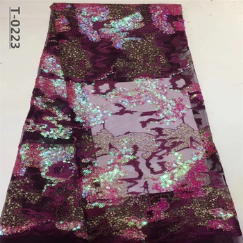 

2019 Latest French Nigerian Laces Fabrics High Quality Tulle African Laces Fabric Wedding African French Tulle Lace