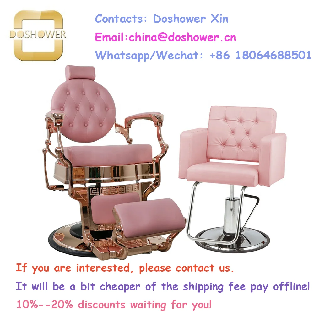 Chaise Esthétique Professionnelle Rose pour Coiffeur, Chaise Ergonomique de  Luxe pour Salon de miles, Repose-Pieds, Équipement de Barbier, LJ50BC -  AliExpress