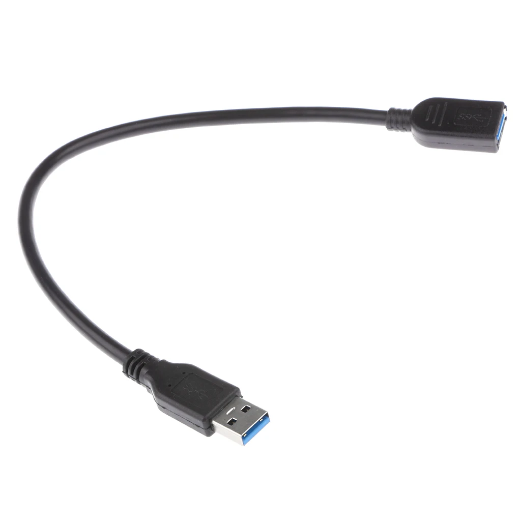 Удлинительный Кабель USB 3 0 Папа мама черный удлинитель для сканера ПК м|Кабели