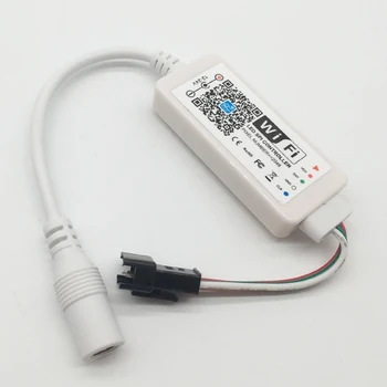 

DC12-24V Magic Home LED SPI Controller Addressable 2048 Pixel Mini WiFi Controller For WS2811 SK6812 WS2812B LED Strip