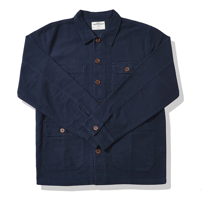 Okonkwo Moleskin-French Work Jacket for Men Outdoor Climbing