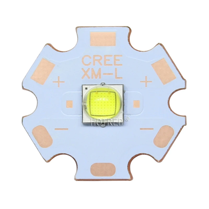 5 шт. Китай Cree XLamp XM-L2 XML2 T6 SMD5050 10 Вт Холодный белый 6500 к 80 мил высокой мощности светодиодный Диод таблеточного типа для детали для оборудования импульсного освещения лампы DIY