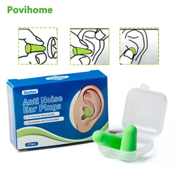 

3Pairs Soft Foam Earplugs Travel Sleep Noise Reduction Anti-Noise Snoring Earplugs Ear Protection Soundproof Earplugs D2893