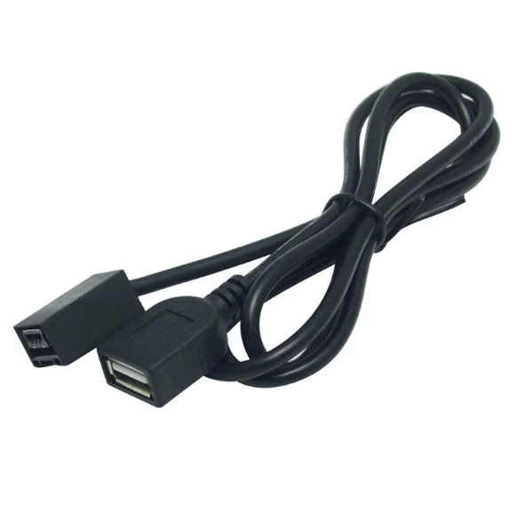 Aux к USB 2,0 Женский Кабель-адаптер автомобильный аудио usb-кабель переоборудование линии для Honda