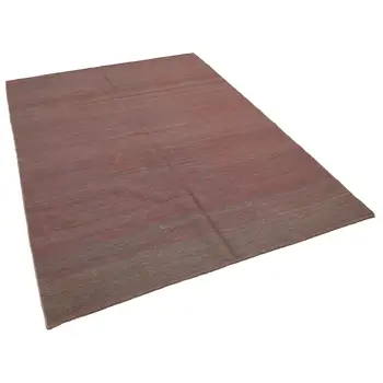 

178x235 Cm Orange Handmade Contemporary Rugs Rug-6x8 Ft