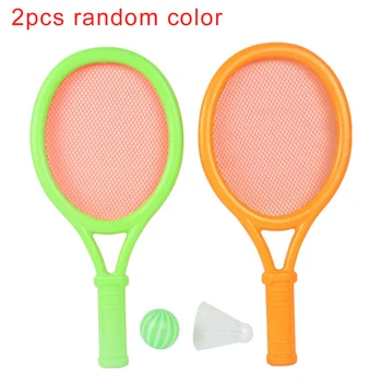 

Photo Prop Badminton Sports Toy Parent-child Game Kids Gift Funny Garden Portable Anti Slip Tennis Racket Set Educational