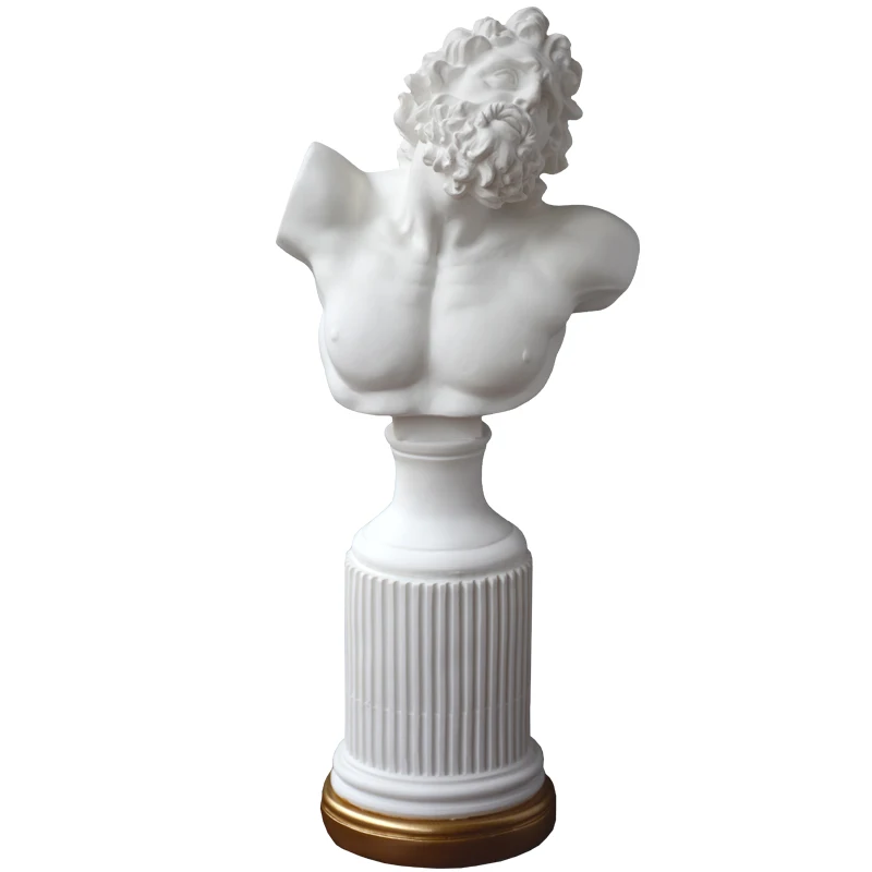 43 см Европейское креативное искусство Laocoon и его сыновья статуя хагесандрос Художественная Скульптура Смола ремесло украшения для дома R3175