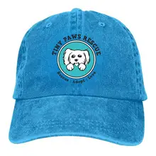 Крошечные лапы спасательные бейсболки унисекс винтажные джинсы Ковбой папа Регулируемая хлопковая Джинсовая Шляпа