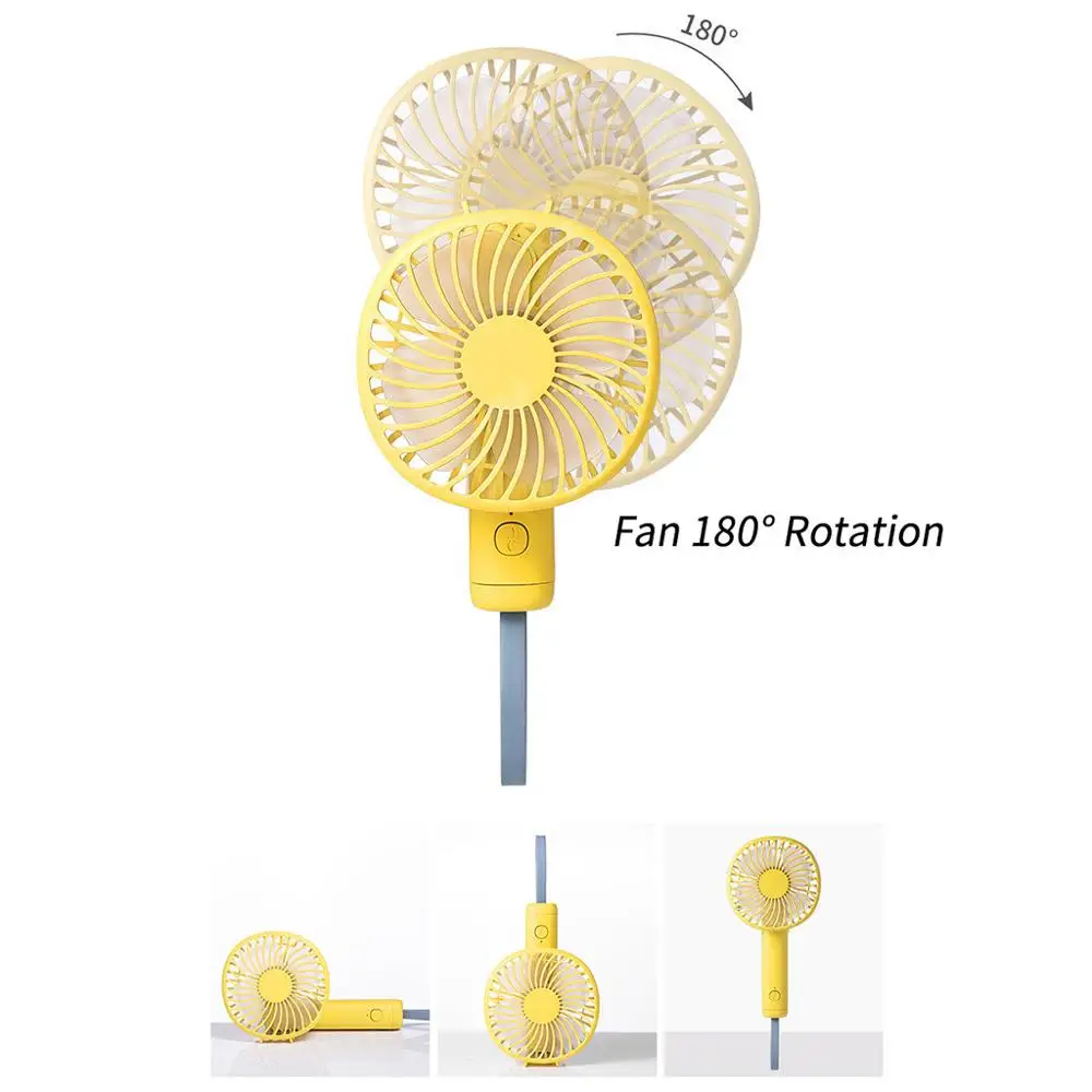 

Summer Fan USB Mini Handheld Fan 2020 New Fashion Gifts Personal Portable Desk Stroller Table Rechargeable Cooling Electric Fan