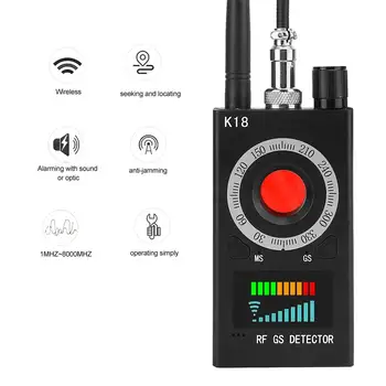 

Signal Detector Multi-function Anti-monitoring Wireless Detector 3GSM GPS Signal Audio Detector