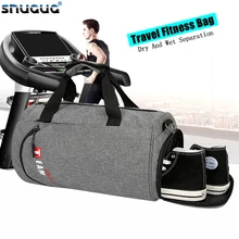 Модная большая спортивная сумка Wo Мужская s сухая влажная дорожная сумка Gymtas Sac De Sport брендовая спортивная сумка для плавания мужская сумка д...(China)