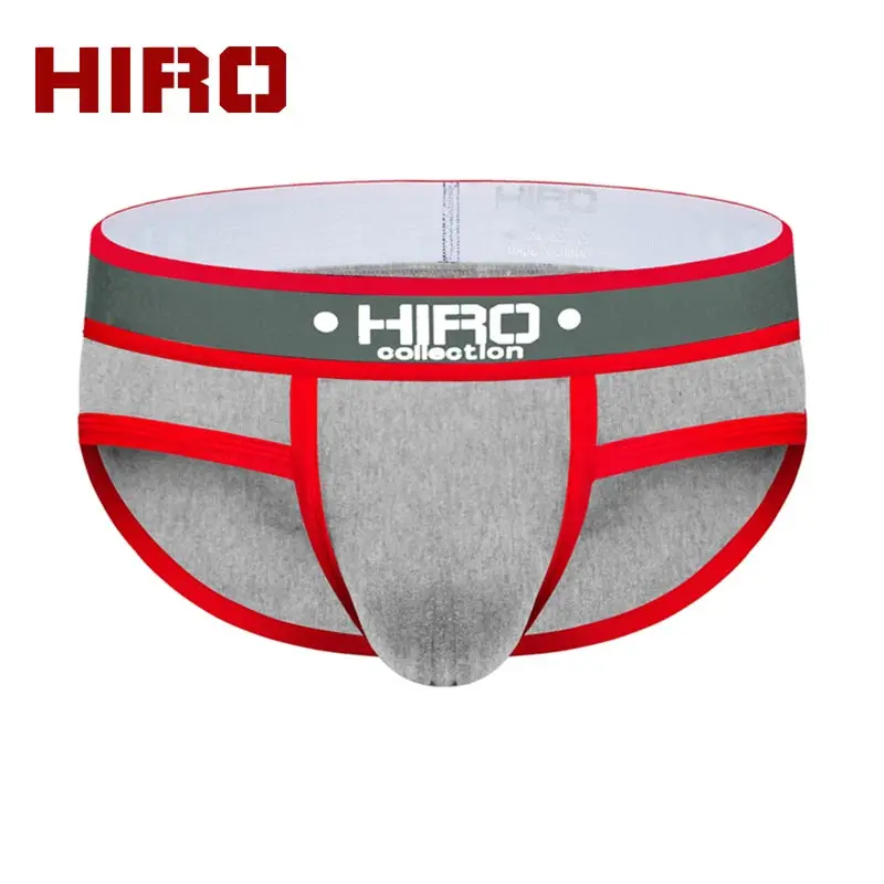 HIRO хлопок мужское Сексуальное белье трусы плавки мягкие дышащие мужские U Pouch