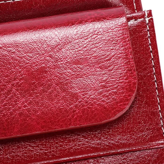 Недавно RFID женский кожаный Длинный кошелек на молнии многофункциональный большой емкости кошелек DO99