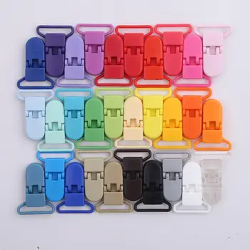 

2000Pcs Baby Plastic Holder Soother Pacifier Multicolor Mam Infant Clips Nipples Holder 20/25 mm