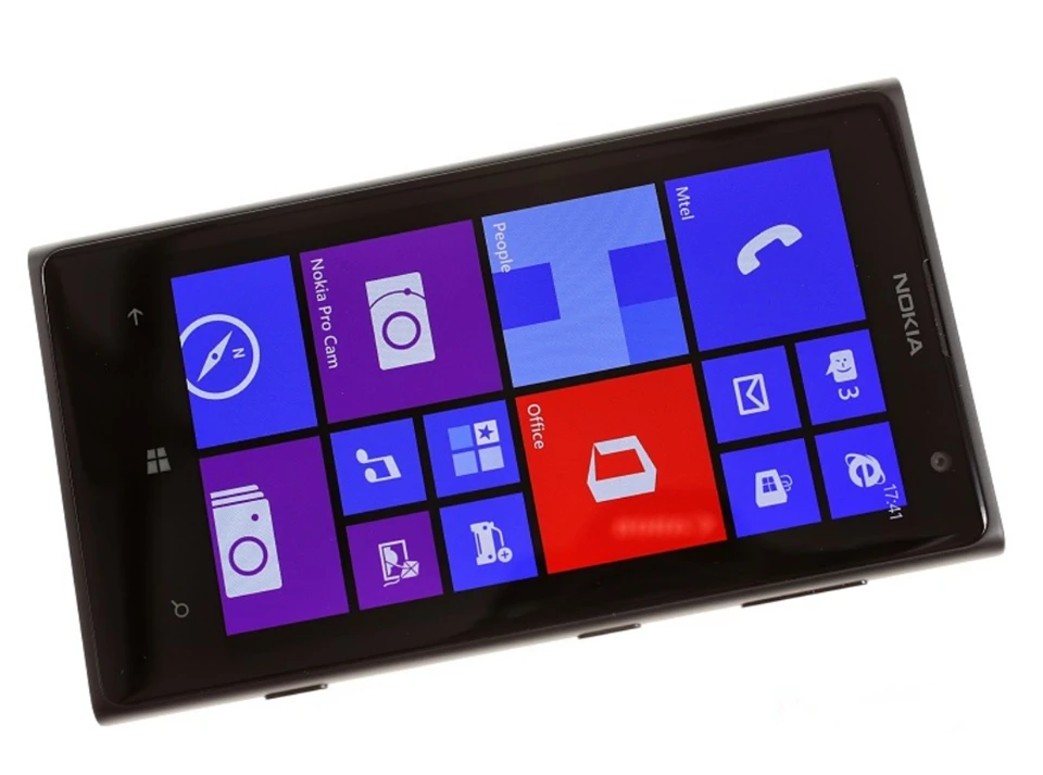 Разблокированный телефон Nokia Lumia 1020 Windows Phone 32GB камера 41MP gps Wifi 4," экран смартфонов Nokia L1020 мобильные телефоны