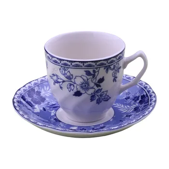 

Coffee Tea Cups in Teacups porcelain tea coffee cups set blue flower printing, blue and white porcelain coffee tea cups