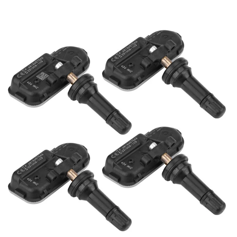 4 шт. Tpms датчик давления в автомобильных шинах для Jeep Dodge Ram 1500 2500- 68157568Aa