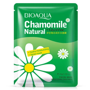 

BIOAQUA 1Pcs Chamomile Extract Face Mask acne Masks for Face masks Deep Moisturizing Facial Mask Firming Oil-control Skin Care