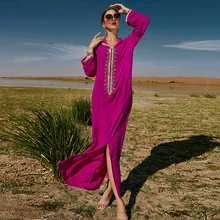 

Ramadan Eid Mubarak Kaftan Dubai Abaya Turkey Islam Muslim Arabic Long Dress Abayas For Women Caftan Robe Musulmane Longue Femme