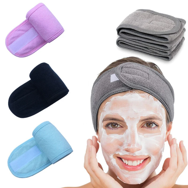 Headbands Women Velcro Velcro Hair Headbands Makeup Accessories