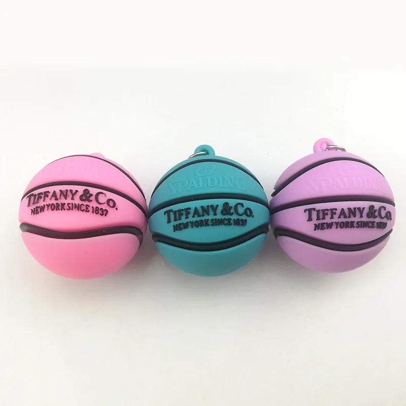 Tiffany&ampCo.Simulation basketball key chain pendant women's bag accessories men's car toys | Игрушки и хобби