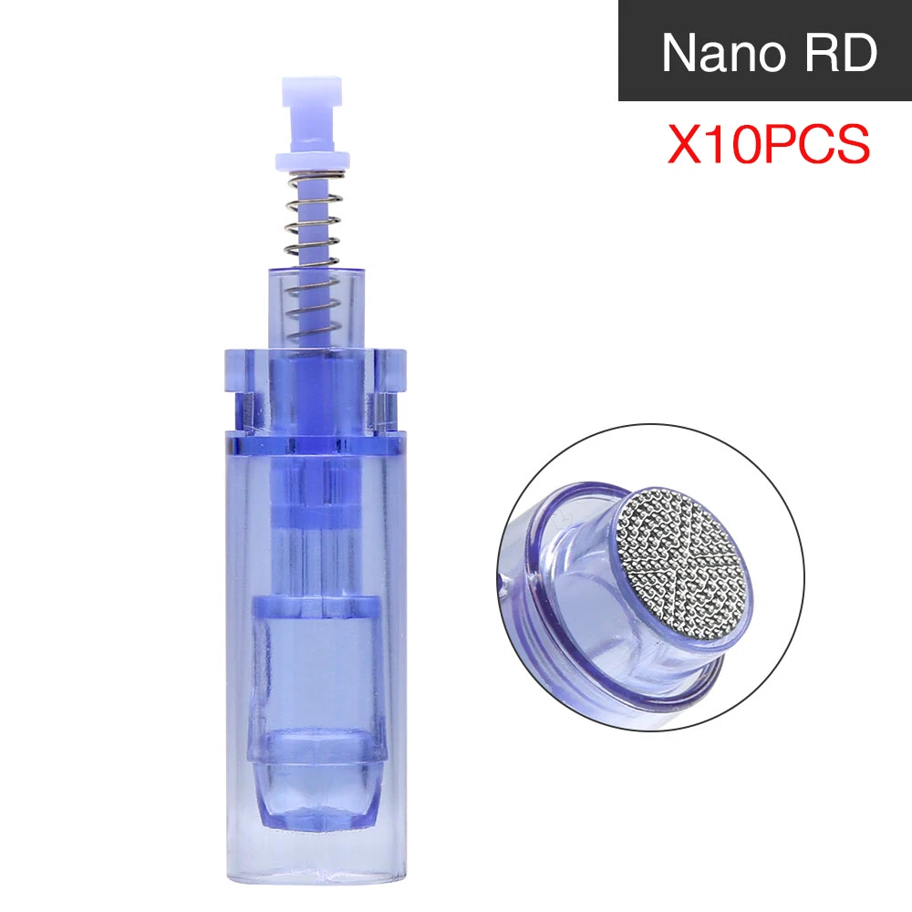 10PCS RD Nano A1 омолаживающий лицевой шрам акне терапия кожи уход за лицом косметические инструменты Dr. pen A1W - Цвет: 10PCS RD Nano