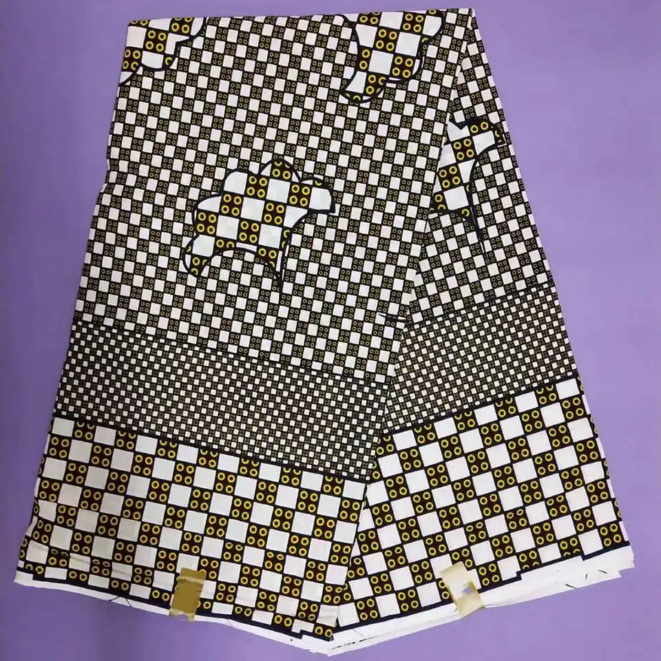 Mitex Печать Ткани Хлопчатобумажные для изготовления платьев юбки/африканские ткани Kitenge ткани африканская Pagne NAR-73