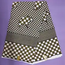 Mitex Печать Ткани Хлопчатобумажные для изготовления платьев юбки/африканские ткани Kitenge ткани африканская Pagne NAR-73