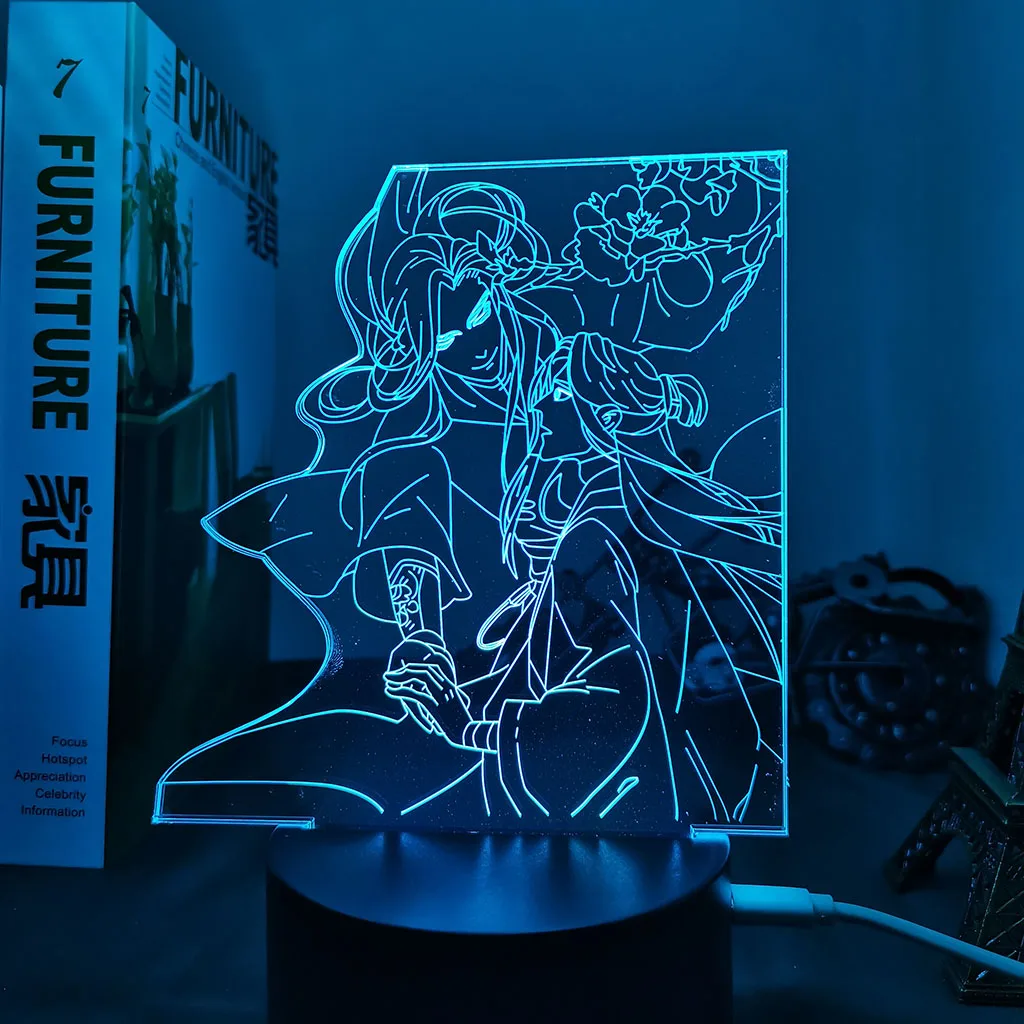 Anime led luz tian guan ci fu