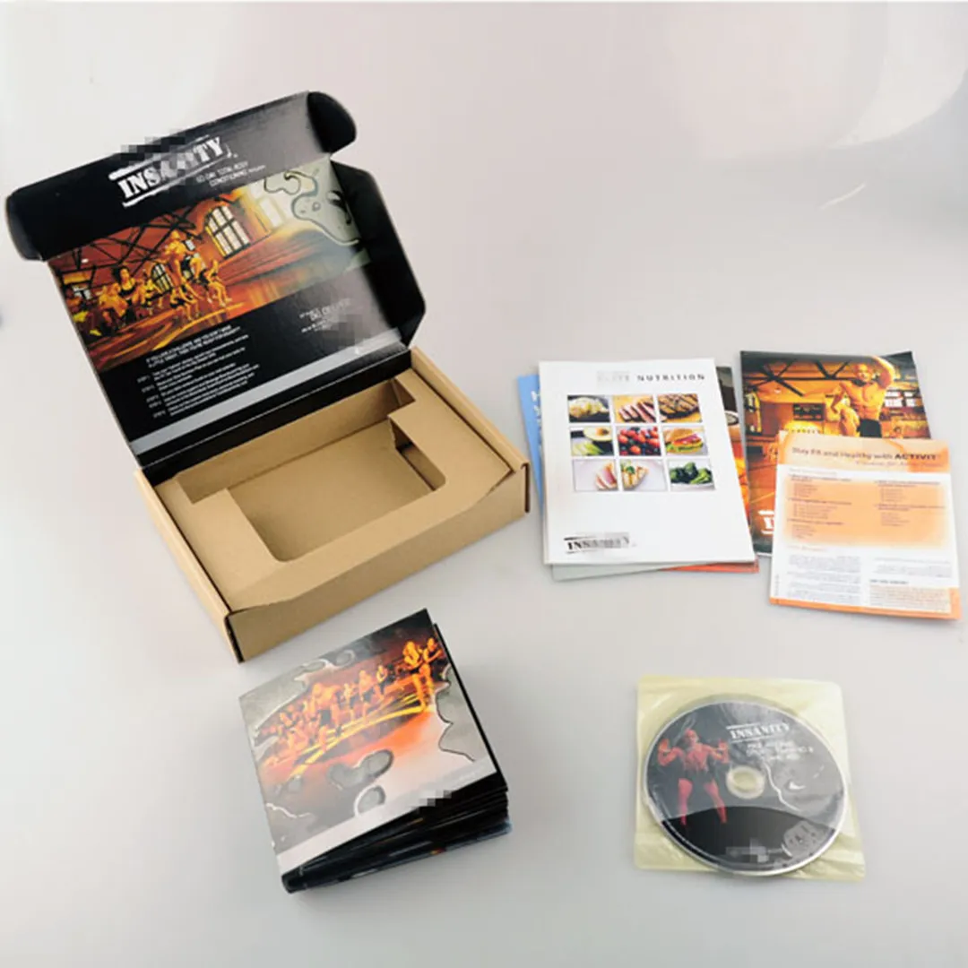 Insanity(DVD) от Beachbody, 14 дисковый набор, с элитным питанием буклет